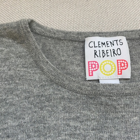 NWOT Clements Ribeiro POP Sweater. Colour Grey. - Picture 3 of 6